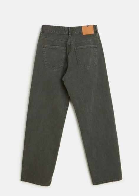 Loose pigment washed denim pants