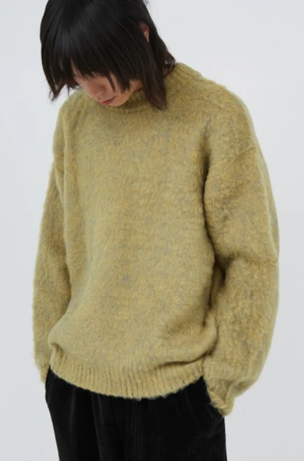 Wool dublin two-tone knitwear