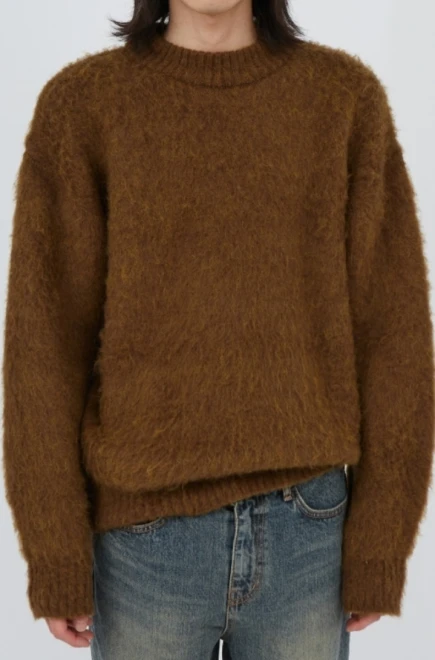 Wool dublin two-tone knitwear