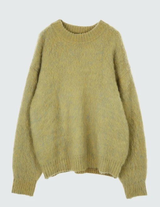 Wool dublin two-tone knitwear