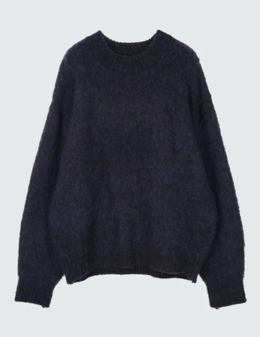 Wool dublin two-tone knitwear