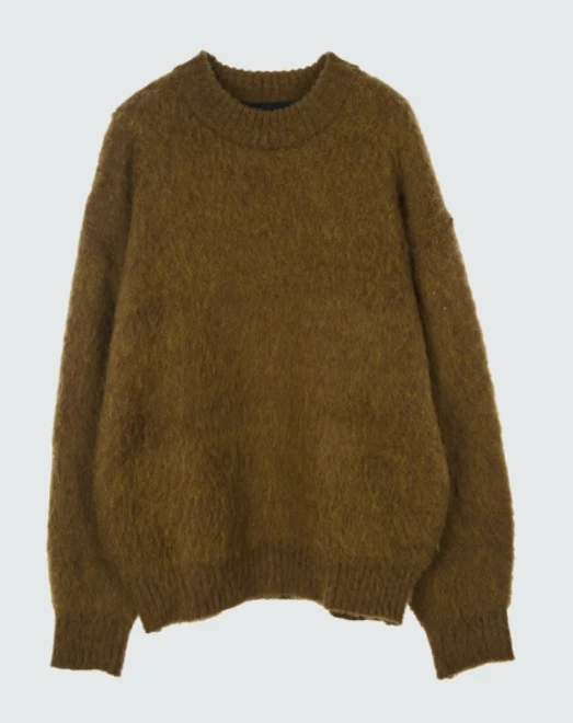 Wool dublin two-tone knitwear