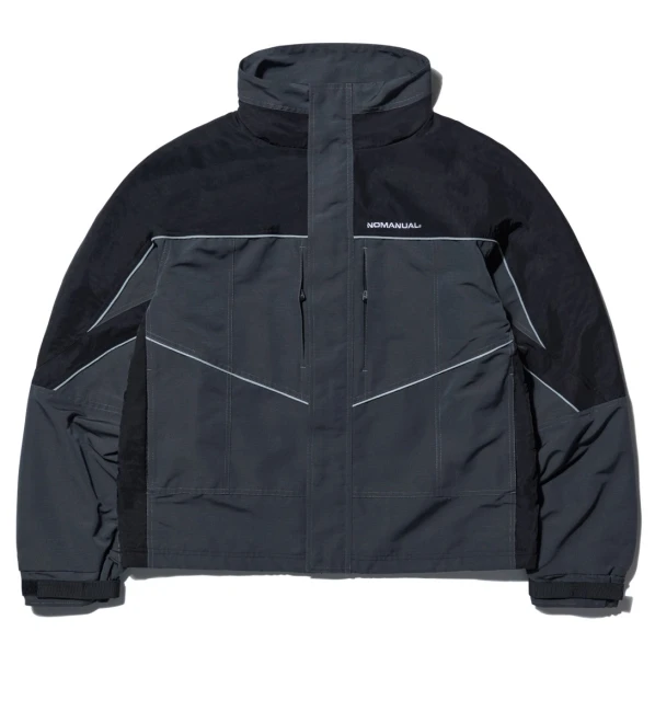 NYLON TRACK JACKET