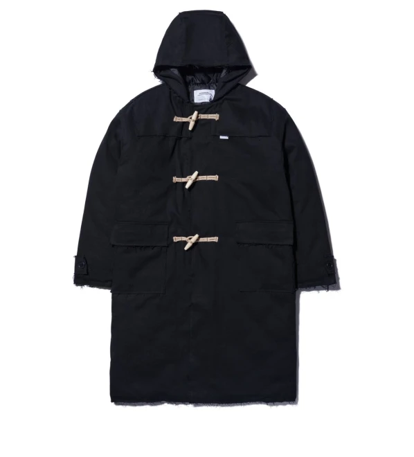 RAW EDGED DUFFLE COAT