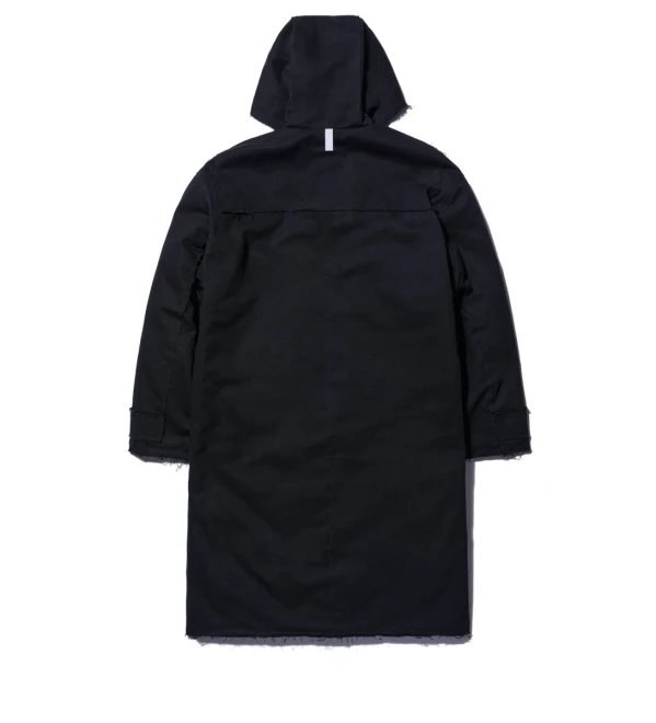 RAW EDGED DUFFLE COAT