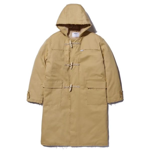 RAW EDGED DUFFLE COAT