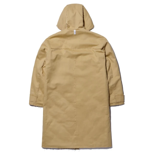 RAW EDGED DUFFLE COAT