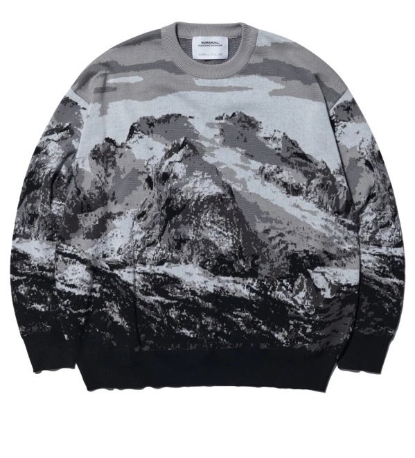 LANDSCAPE JACQUARD KNIT