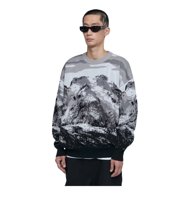 LANDSCAPE JACQUARD KNIT