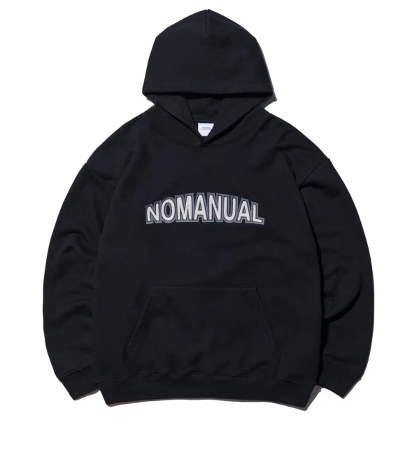 BOUCLE ARCH LOGO HOODIE