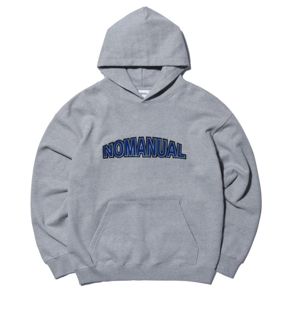 BOUCLE ARCH LOGO HOODIE