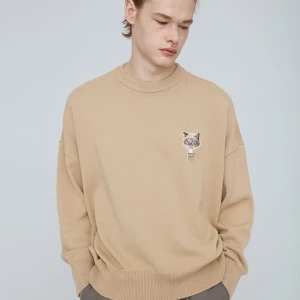 Embroidered Knitted Sweater