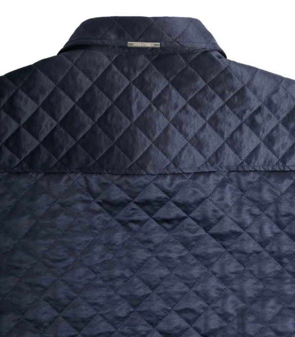 Quilted Long Shirt Jacket